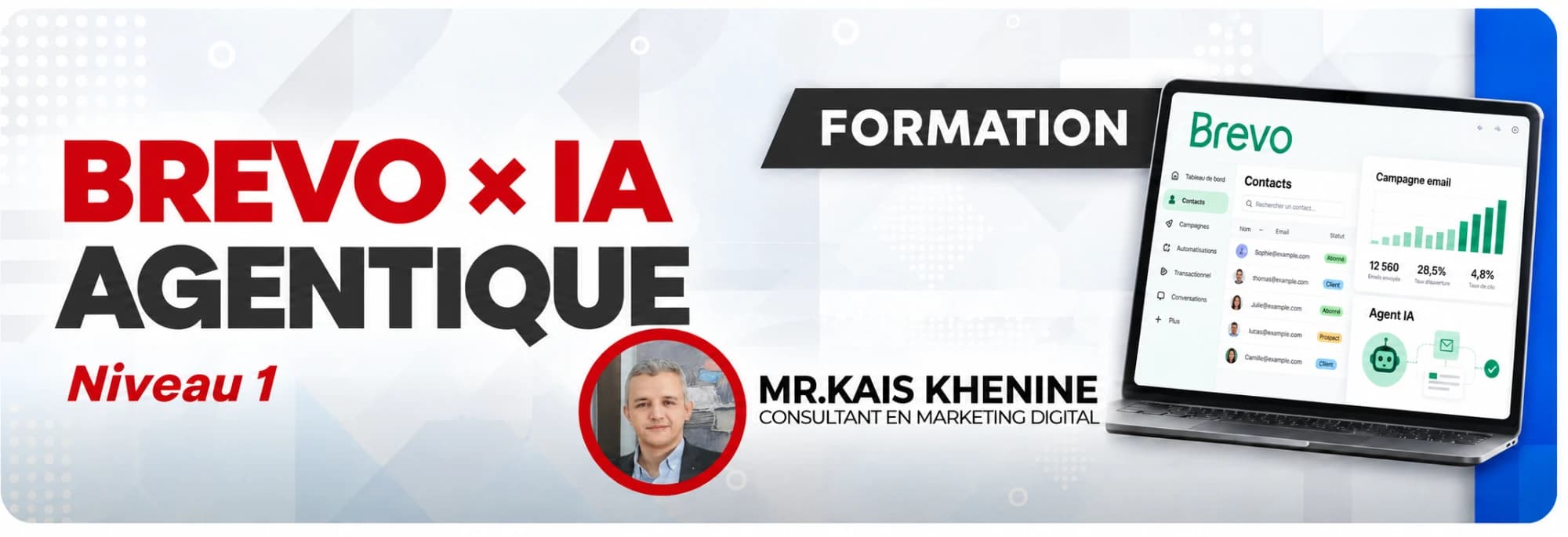 Brevo × IA agentique : du CRM aux agents